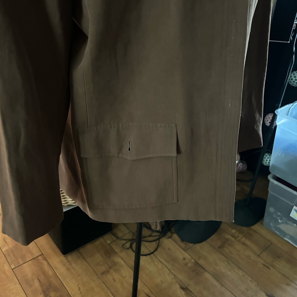 Lauren Ralph Lauren Medium Brown Jacket. Size 12 - Picture 4 of 7
